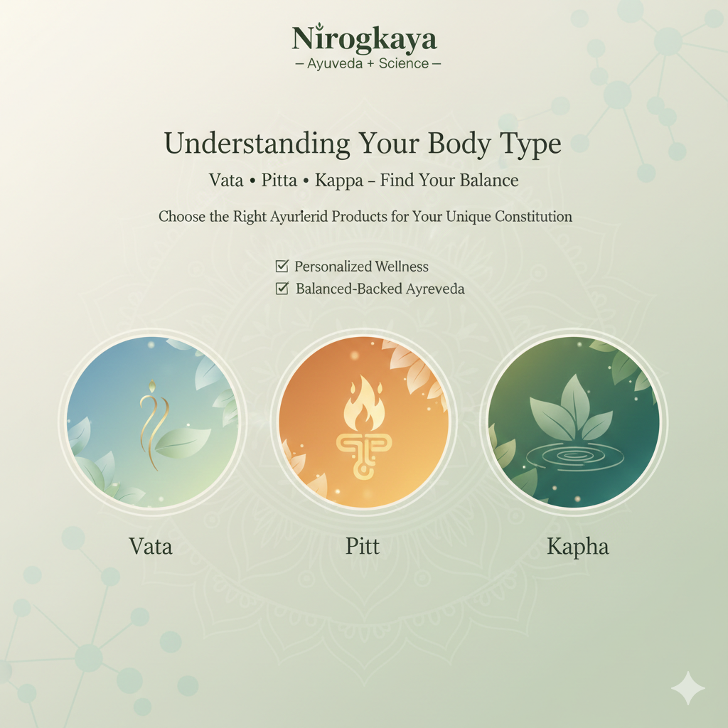 Understanding Your Body Type (Dosha) &amp; Choosing the Right Ayurvedic Products
