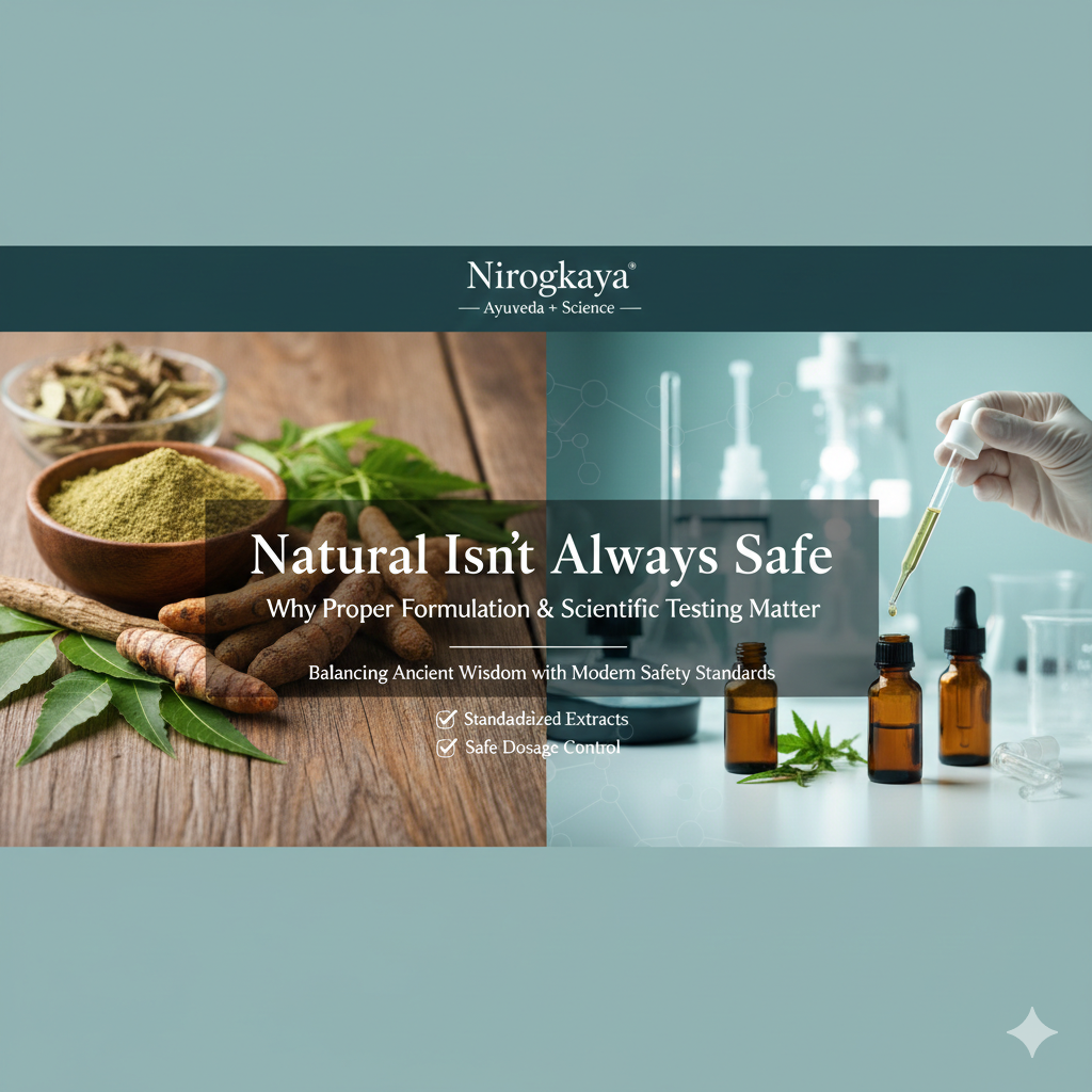 Why “Natural” Isn’t Always Safe — The Science Behind Proper Formulation